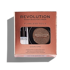 Праймер + тени для век Makeup Revolution Flawless Foils, Overcome