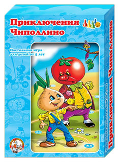 Семейная настольная игра Десятое Королевство Приключения Чиполлино 01018ДК