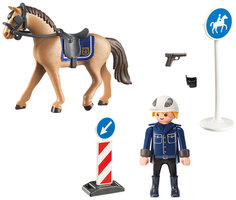 Игровой набор Playmobil Конный спорт: Горная полиция