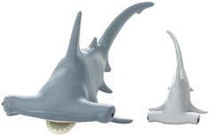 Игровой набор Playmobil Аквариум: Молотоголовая акула с детенышем