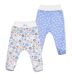 Комплект ползунков 2 шт. Lucky Child Бежевый р.80