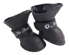 Обувь для собак Triol размер L, 2 шт черный