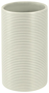 Стакан для зубных щеток Spirella Tube Ribbed Серый