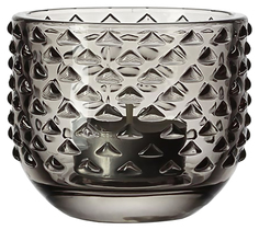 Подсвечник Leonardo Pigna серый