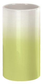 Стакан для зубных щёток Kleine Wolke Phoenix Alga green фарфор Зеленый