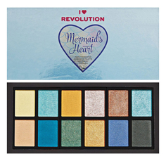 Тени для век Makeup Revolution I Heart Revolution Mermaids Heart