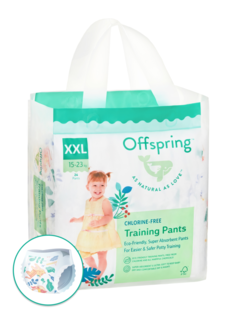 Подгузники-трусики Offspring XXL 15-23 кг 24 шт. Джунгли