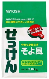 Порошковое мыло для стирки Miyoshi с цветочным ароматом 2.16 кг