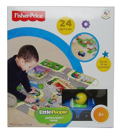 Пазл Fisher-Price Мир дорог Mattel