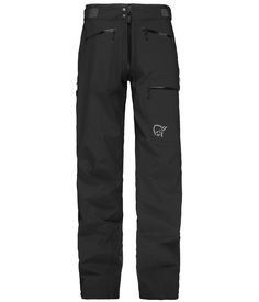 Спортивные брюки мужские Norrona Trollveggen Gore-Tex Light Pro, caviar, S INT