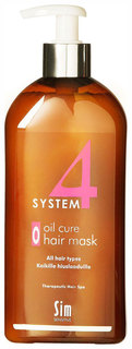 Маска для волос Sim Sensitive System 4 O Oil Cure Hair 500 мл