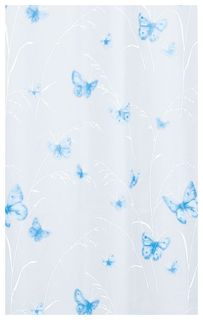 Штора для ванной Spirella Butterfly Белая