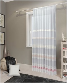 Штора Amore Mio Тюль 3.0*2.7 см 1 шт Цвет - розовый