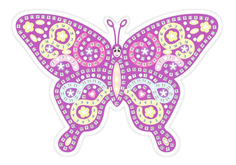 Мозаика Color Kit Сиреневая бабочка