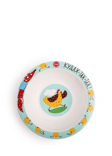 Глубокая тарелка Chicken Happy Baby FEEDING BOWL