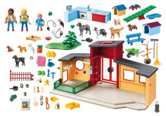 Игровой набор Playmobil Отель для животных Отель "Крошечные Лапки "