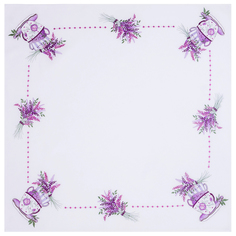 Скатерть SANTALINO 807-074 85x85 см