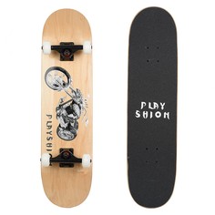 Скейтборд Playshion 80 x 20,3 см Art Мото