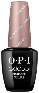 Лак для ногтей OPI Iceland GelColor Icelanded a Bottle of OPI 15 мл