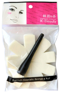 Спонж для макияжа K-Beauty Косметический с ручкой