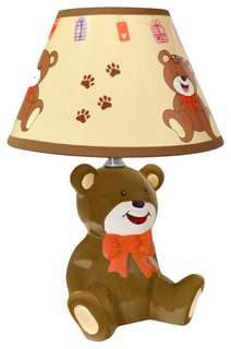 Настольный светильник Camelion KD-556 046ЭН-12777 Бежевый, коричневый