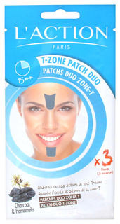 Патчи для очищения кожи LAction T-Zone Patch Duo