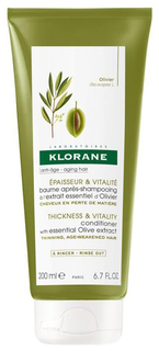 Кондиционер для волос Klorane Aging Hair с экстрактом оливы 200 мл