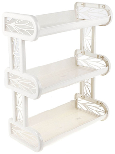 Полка для ванной Branq Тюльпан 3х-секционная