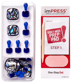Накладные ногти Kiss Impress Toe Nails