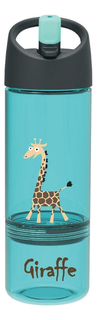 Детская бутылочка CARL OSCAR 2 в 1 Giraffe бирюзовая