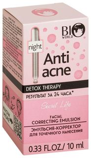 Эмульсия для лица Bio World Secret Life Detox Therapy 10мл