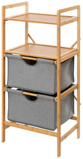 Этажерка для белья Wenko Bahari Bambus с 2-мя ящиками 06207