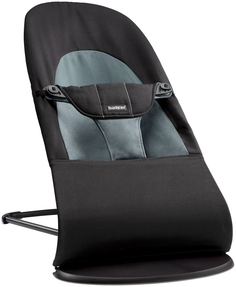 Шезлонг-кресло BabyBjorn Balance Soft черный/серый (0050.22) Babybjörn