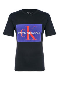 Футболка мужская Calvin Klein Jeans черная 54