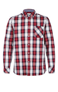 Рубашка Мужская Mustang красная 56