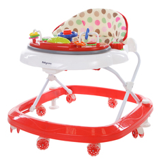 Ходунки детские Baby Care Sonic GL-6000S2 белый/красный