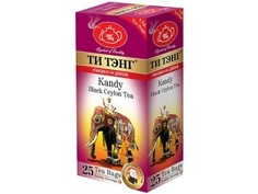 Чай черный в пакетиках для чашки Ти Тэнг Kandy 25*2.5 г