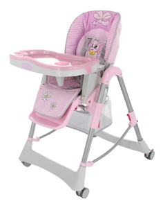 Стульчик для кормления Jetem Piero De Lux Pink