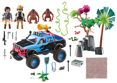 Игровой набор Playmobil Супер4: Монстр-грузовик с Алекс и Рок Брок
