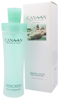 Тоник для лица Canaan Minerals & Herbs Dead Sea Toning Water Oily to Mixed Skin 125 мл