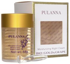 Крем для лица Pulanna Bio-gold&Grape Moisturizing Night Cream 58 г