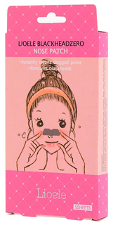 Патчи для очищения кожи Lioele Blackhead Zero Nose Patch Set