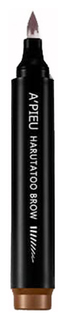 Фломастер для бровей с эффектом тату APieu Harutatoo Brow, оттенок Light Brown, 4,6 г