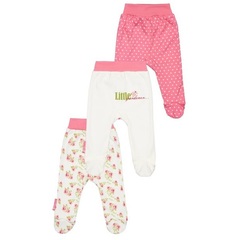 Комплект ползунков 3 шт Lucky Child Бежевый р.62