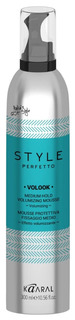 Мусс для волос Kaaral Style Perfetto Volook Medium Hold Volumizing Mousse 300 мл
