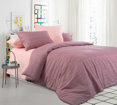 Постельное белье "Цветущий миндаль" 2-спальное с европростыней Текс Дизайн
