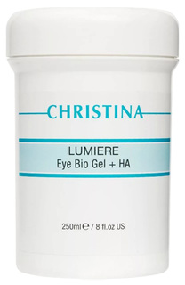 Гель для кожи век и шеи Christina Eye & Neck Bio Gel + HA - Lumiere, 250 мл