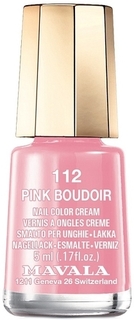 Мини-лак для ногтей MAVALA Mini Color, тон 112 Pink Boudoir