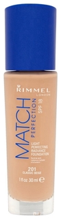Тональный крем Rimmel Match Perfection Foundation SPF18 201 Classic Beige 30 мл