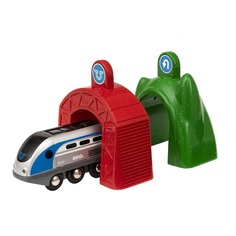 Электропоезд и 3 туннеля, серия SMART TECH (33834) Brio